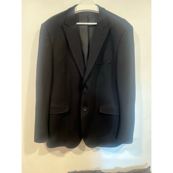 Men’s Altos Stretch Sport Coat Blazer Business Casual Office wear Corpcore Black - Picture 3 of 7